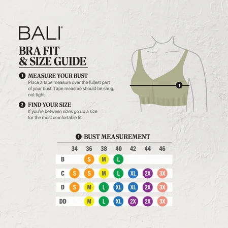 Bali Comfort Revolution ComfortFlex Fit Shaping Wireless Bra 3 Bali Comfort Revolution ComfortFlex Fit Shaping Wireless Bra