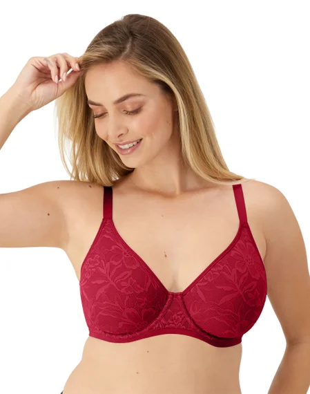 Bali Breathe Cotton Modal Lace Underwire Bra