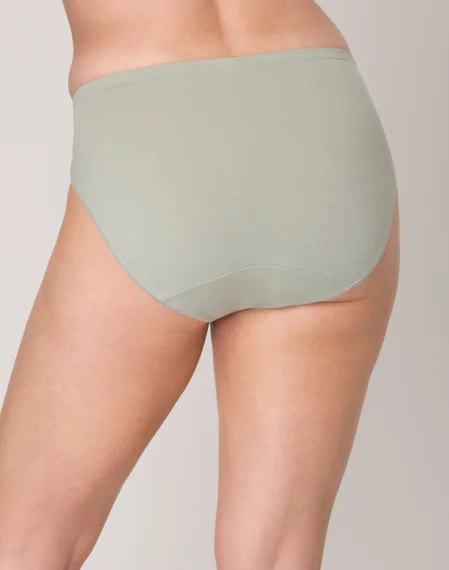 Bali Cotton Collection Hi-Cut Underwear, 3-Pack