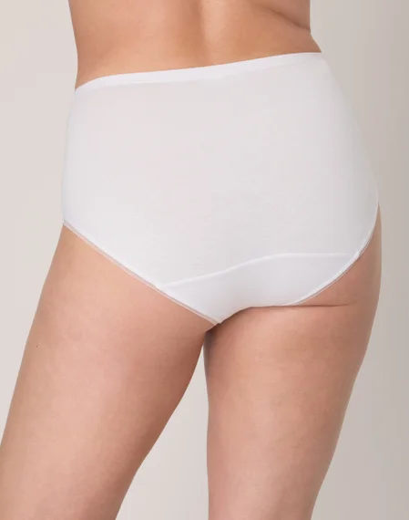Bali Underwear Briefs Pack, 3-Pack, Light Tummy Support, Cotton Collection
