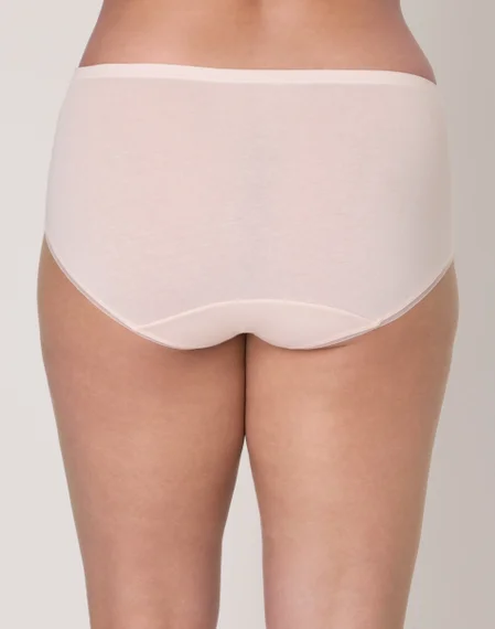 Bali Lux Cotton Essentials Hipster Underwear, 3-Pack