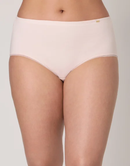 Bali Lux Cotton Essentials Hipster Underwear, 3-Pack