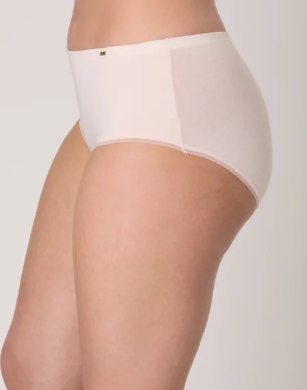 Bali Lux Cotton Essentials Hipster Underwear, 3-Pack