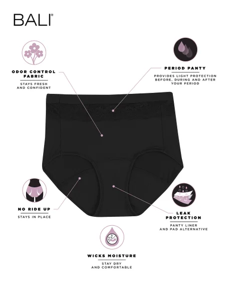 Beautifully Confident Light Leak & Period Protection Brief
