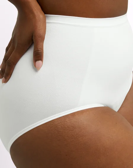 Seamless Extra Firm Control Shaping Brief, 2-Pack