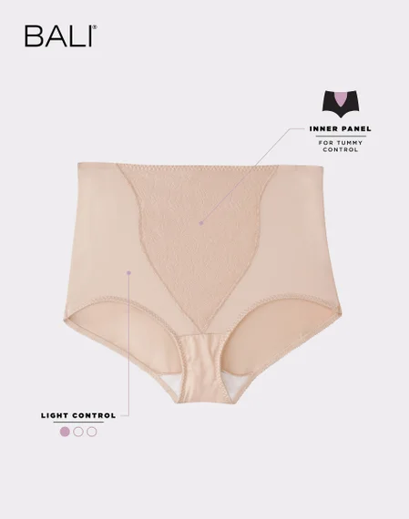 Lace Panel Shaping Brief, 2-Pack