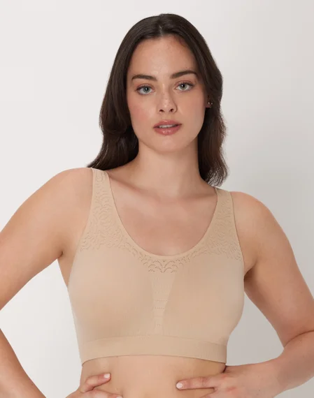 Comfort Revolution Microfiber Crop Top